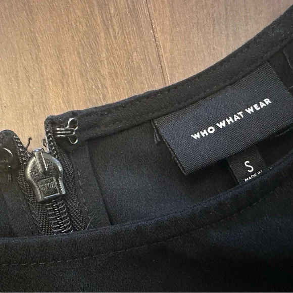 Who What When Wear Crew Neck Long Sleeve Modest Jumpsuit Sz Small - Picture 10 of 12